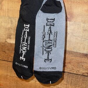 Death Note socks 2 pack NWT
